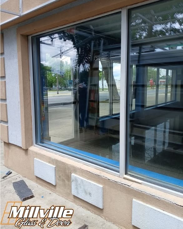 Commercial storefront window